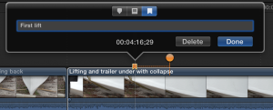 Final Cut Pro X's chapter markers